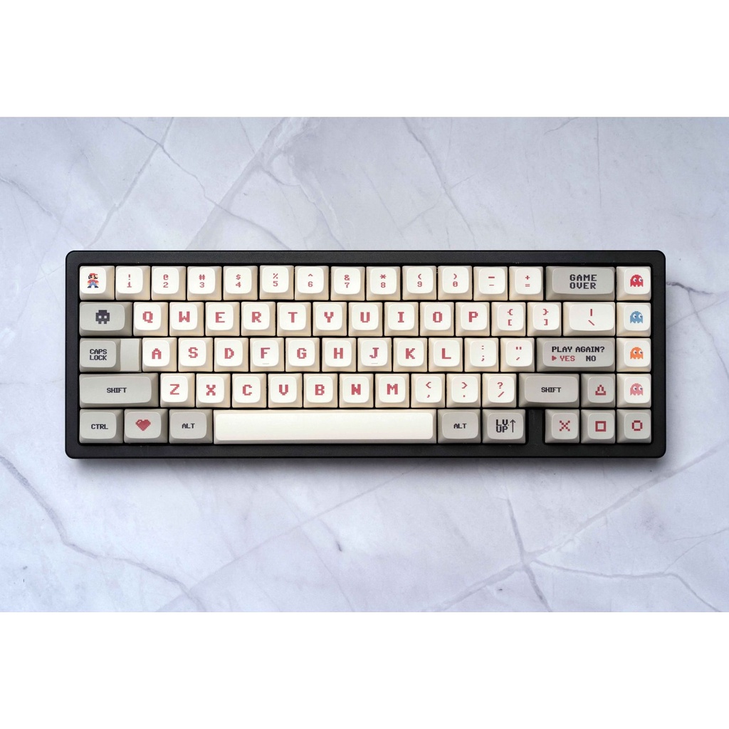 Keycap PBT XDA Game Boy, Weather nút bàn phím cơ phù hợp nhiều layout bàn phím cơ bản
