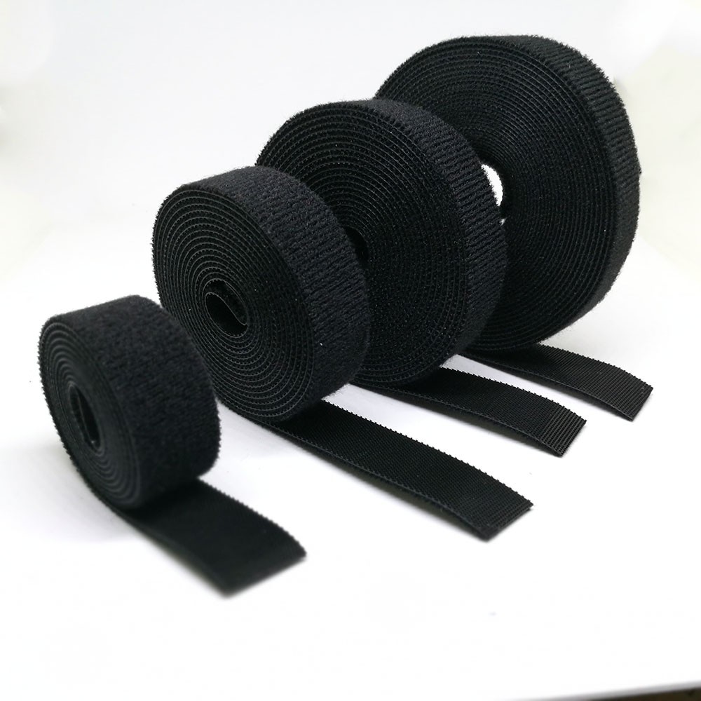 Dây quấn velcro tiện lợi (Đen - rộng 2 cm)