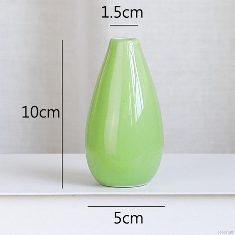 Lọ Cắm Hoa Bằng Gốm Sứ Trang Trí Nhà Cửa 10x5 X 1.5cm