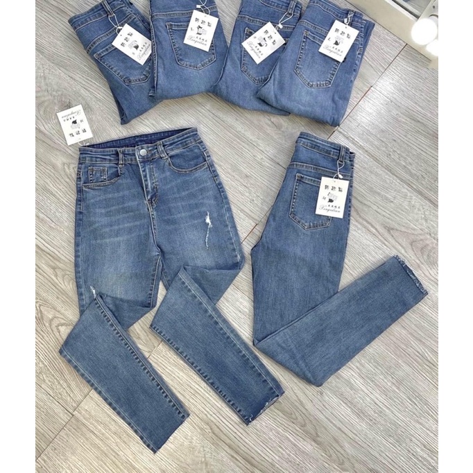 Mã 004-006 QUẦN JEAN NỮ XƯỚC ÔM DÁNG
