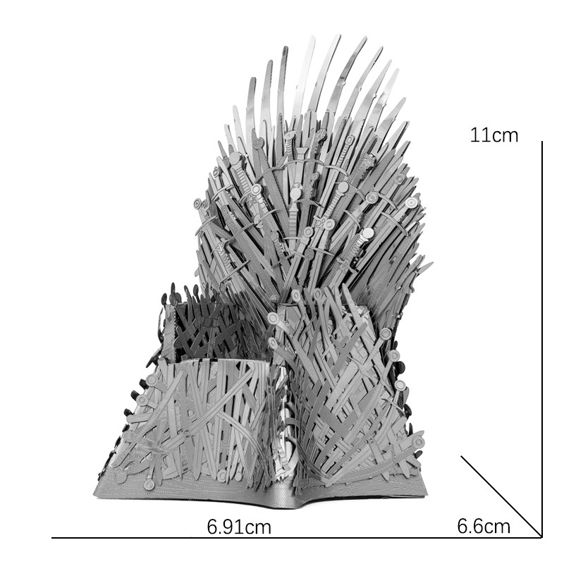 Mô hình lắp ghép 3d kim loại Game of Thrones