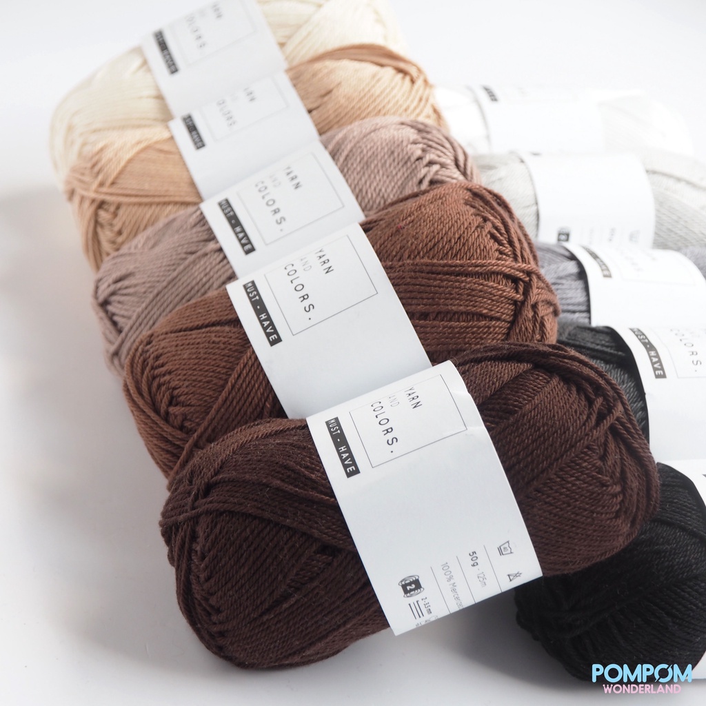 Len Cotton Yarn and Colors MUST-HAVE 50g