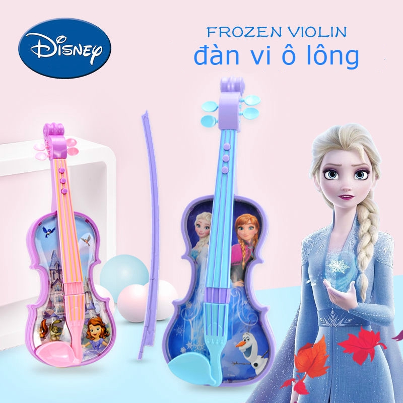 Đàn violon điện tử Disney Giáo dục sớm khai sáng mô phỏng guitar nhạc cụ đồ chơi