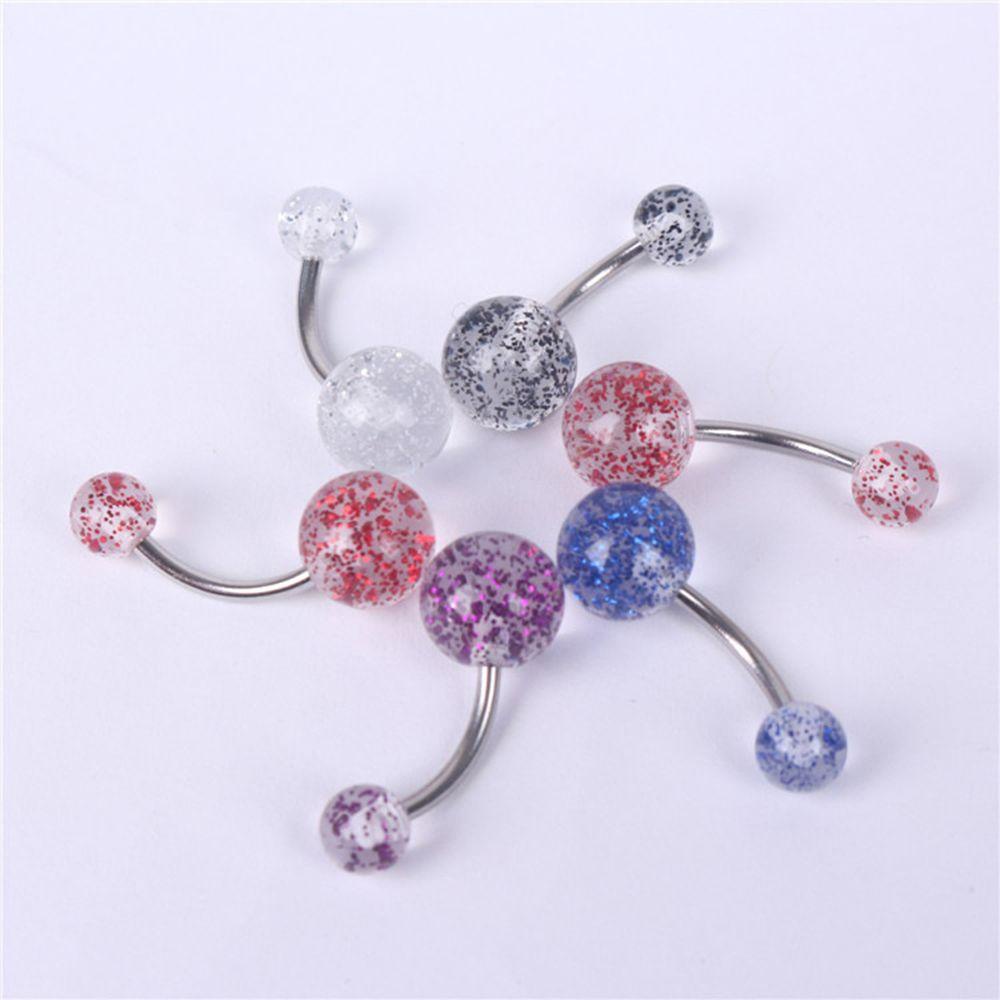 Khuyên Xỏ Cơ Thể Bằng Acrylic Không Gỉ|Trang Sức Vòng Cổ