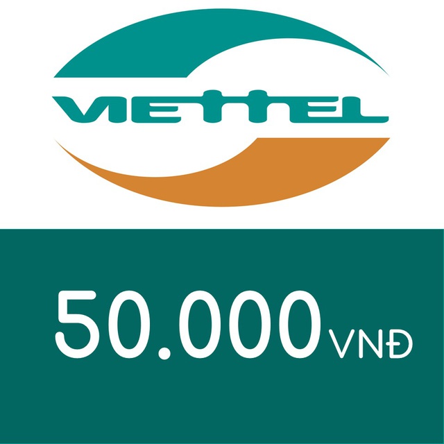 Mã thẻ điện thoại Viettel 50K