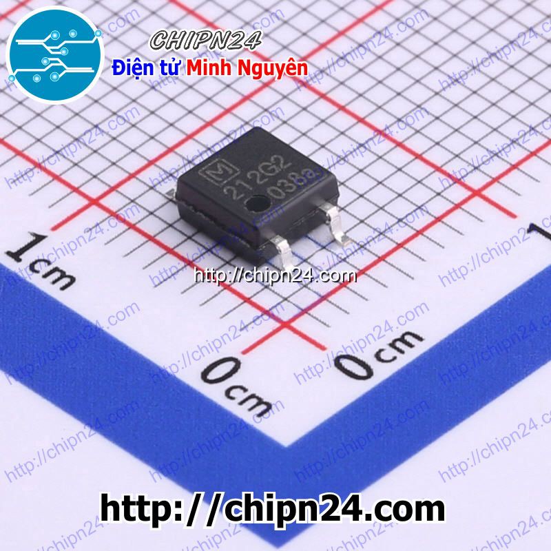 [1 CON] (SOP) IC Dán AQY212 SOP-4 (SMD) (AQY212G2 AQY212G2S 212G2 212)
