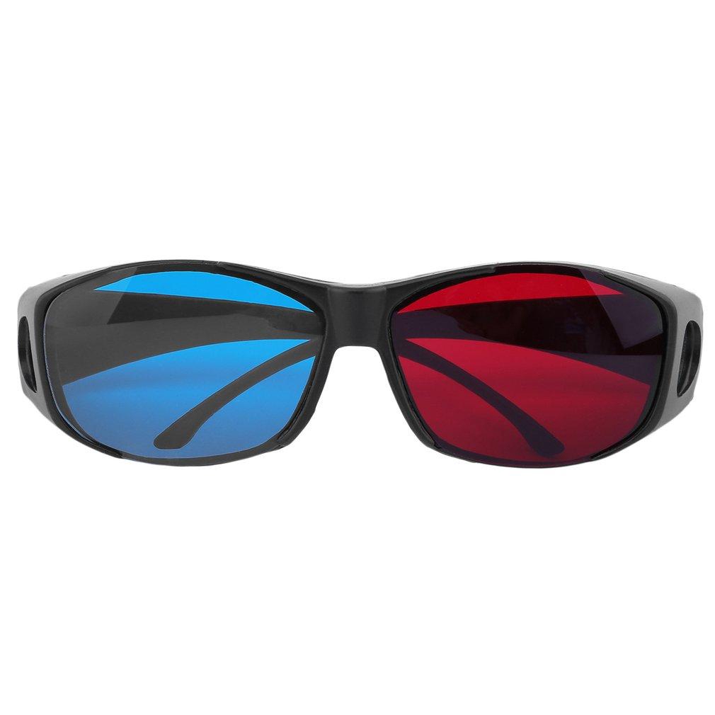 Universal Type 3D Glasses/Red Cyan 3D glasses Anaglyph 3D Plastic Glasses