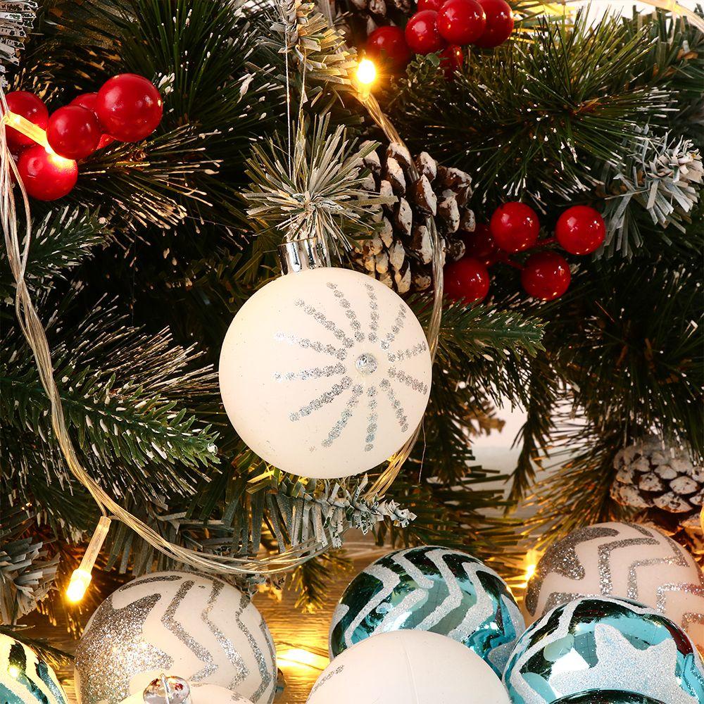 LET Set 24 Quả Châu Trang Trí Giáng Sinh