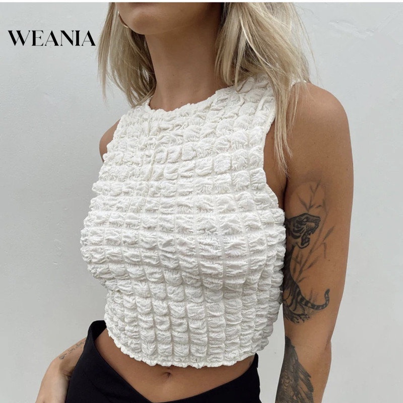 Áo Tank Top Sát Nách Cổ Tròn Thiết Kế Trẻ Trung Cho Nữ