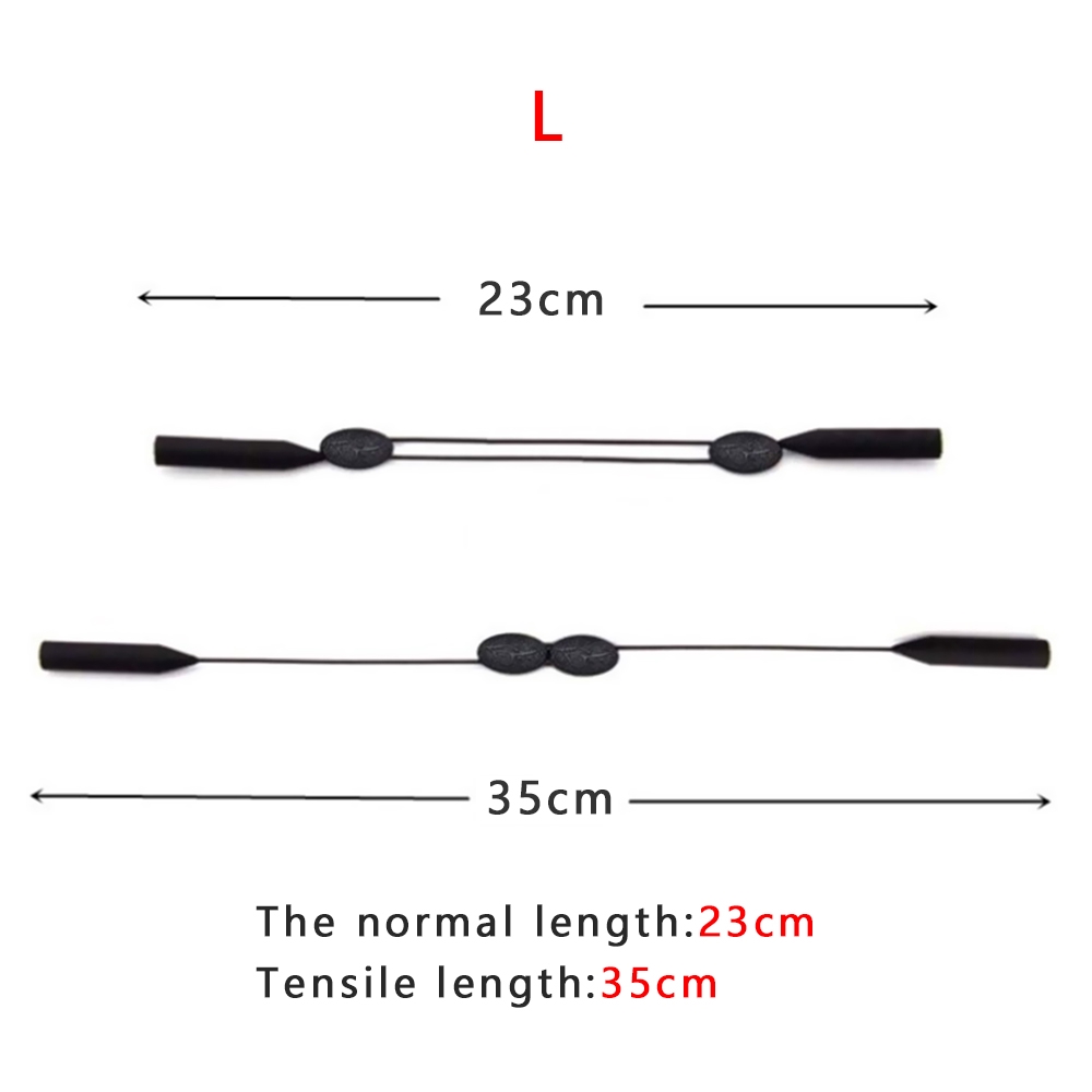 Dây Đeo Kính Thể Thao Silicon Có Thể Điều Chỉnh