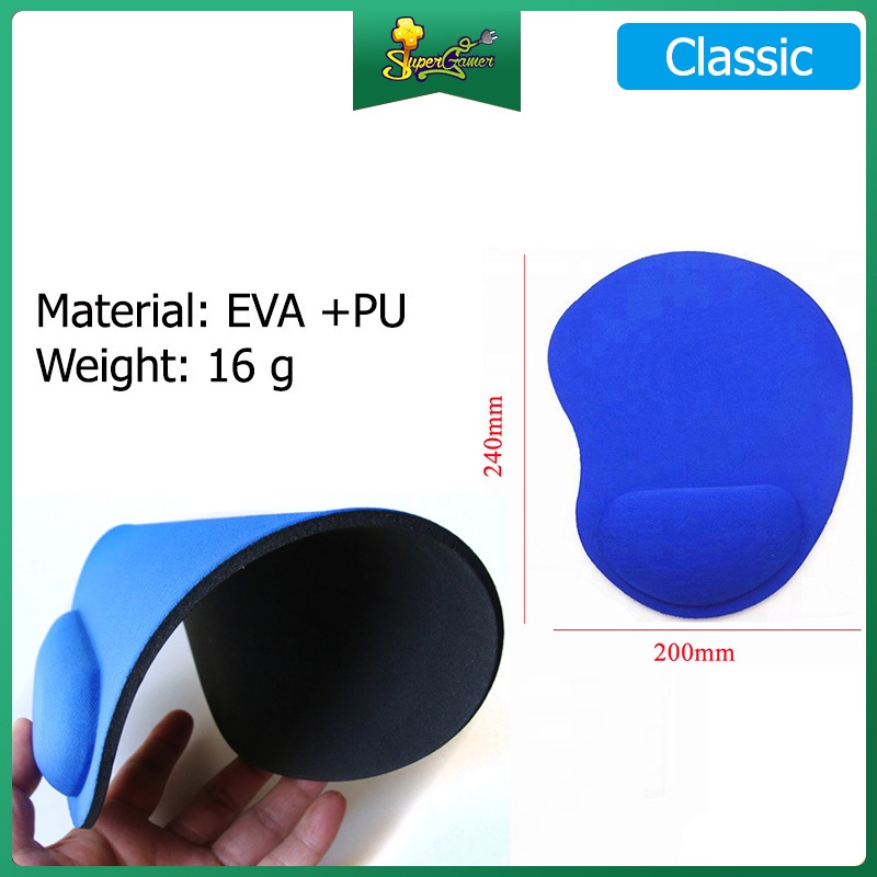 Tấm Lót Chuột Máy Tính Có Đệm Cổ Tay Nhiều Màu Tuỳ Chọn Tiện Dụng | BigBuy360 - bigbuy360.vn