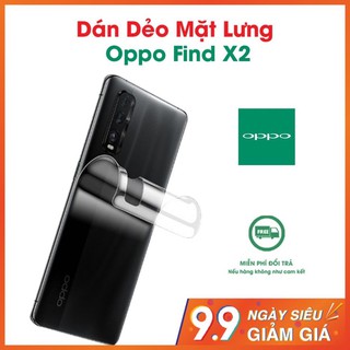 Dán PPF Bảo vệ mặt lưng máy OPPO Find X2 / X2 pro tránh trày xước và tự phục hồi vết xước nhẹ