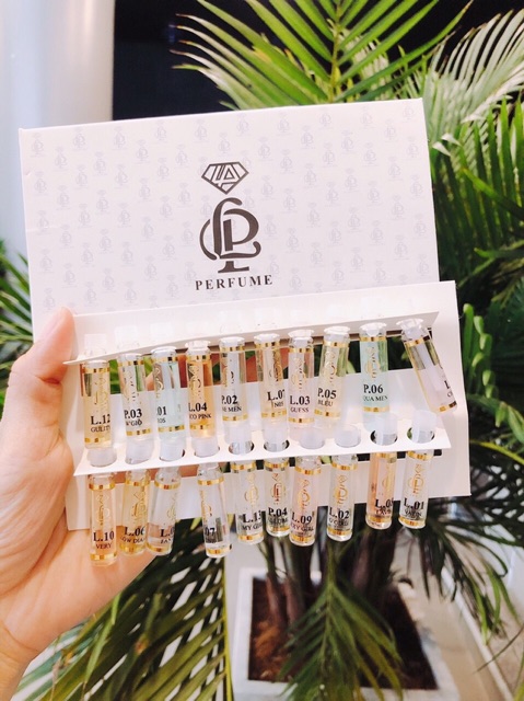 Bộ test mini tinh dầu nước hoa LP ( 20 mùi )