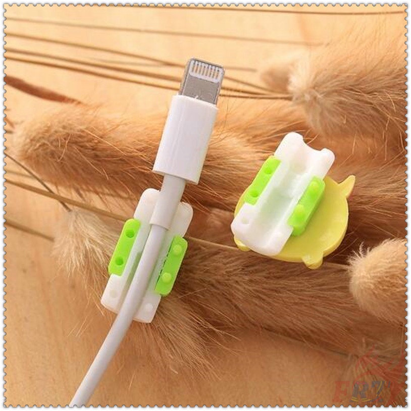 Phụ kiện bọc bảo vệ đầu dây cáp sạc dữ liệu thiết kế nhân vật hoạt hình Mickey/ Minnie/ Totoro/ Melody/ Nhiều mẫu khác