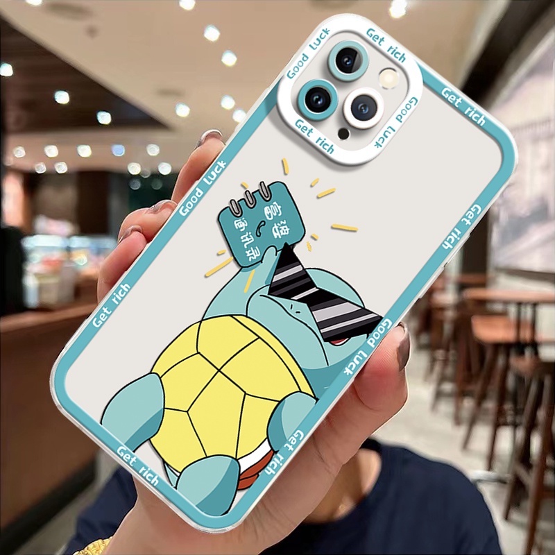 Ốp Điện Thoại Silicon TPU Mềm Trong Suốt In Họa Tiết Dễ Thương Cho IPhone 14 13 6 6S 7 8 14 Plus X XS XR 11 12 Pro Max