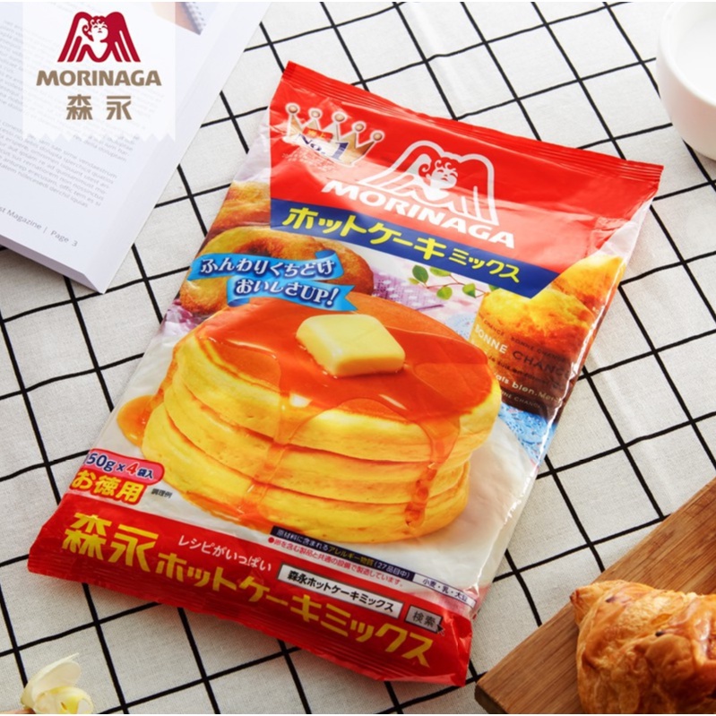 Bột Làm Bánh Pancake Morinaga 600gr Nhật Bản Cho Bé