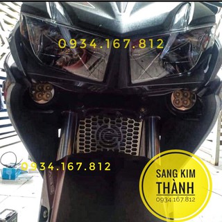 Hai Pad Gắn Trợ Sáng Và Bi Cầu Mini chỗ Hốc Xinhan Xe Winner X Bản Cải Tiến Không Lo Cạ Dè