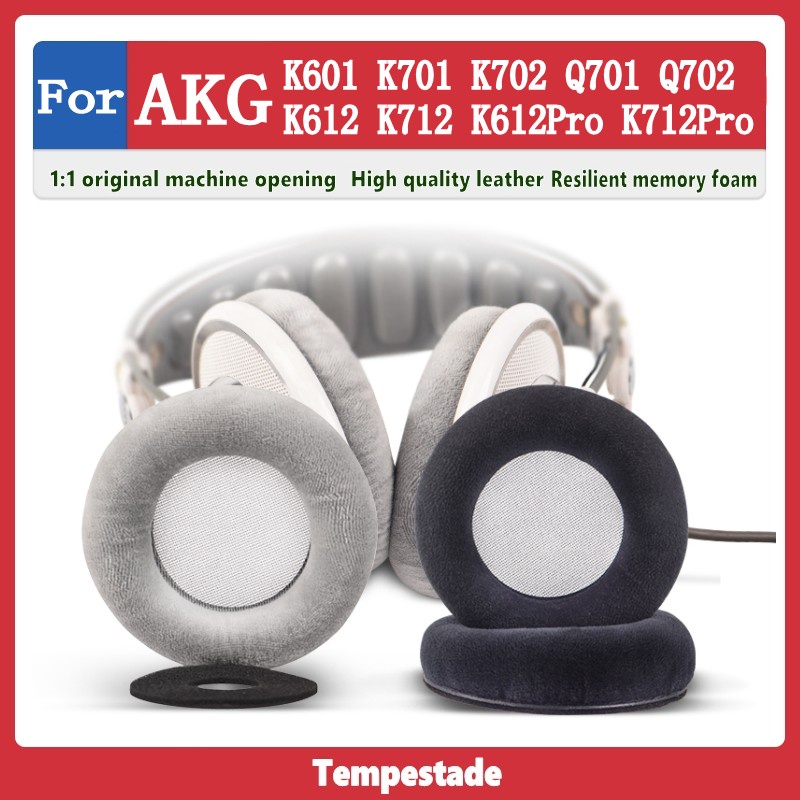 Dành Cho AKG K601 K701 K702 Q701 Q702 K612 K712 K612Pro K712Pro K712Pro Bịt Tai Đệm Tai Tai Tai Vỏ T