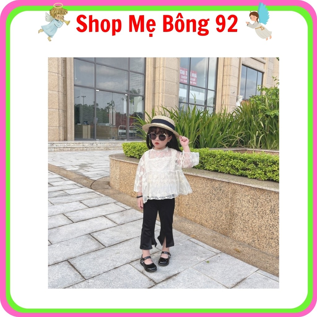 Đồ Bộ Thêu Ren Mùa Hè Bé Gái 8-20kg – Shop Mẹ Bông 92