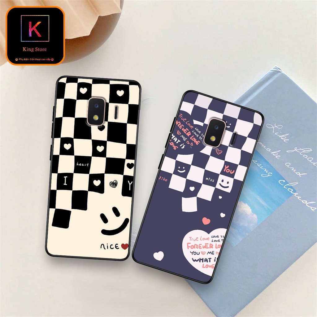 Ốp lưng Samsung J2 2015 - J2 2016 - J2 Pro - J2 Prime - J2 Core - Ốp Samsung in hình họa tiết caro - Chất liệu TPU