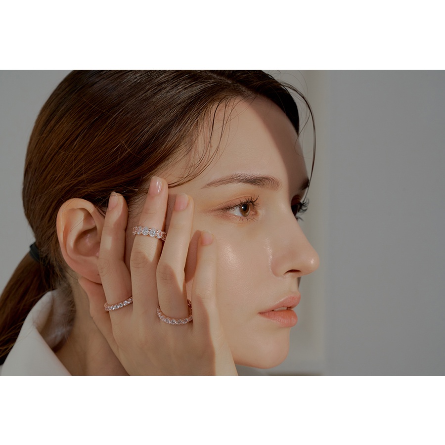 CHÍNH HÃNG NHẪN LOVELY LOVE SUGA BTS