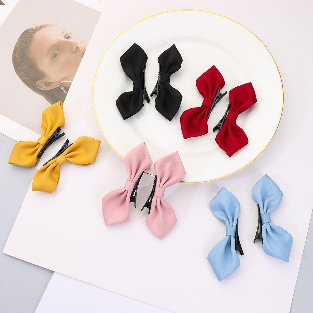 1 Cặp Kẹp Tóc Nơ Ruy Băng Cổ Điển Cho Ngày Valentine