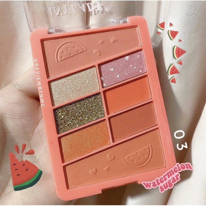 Bảng Trang Điểm 8 Ô AnyLady Dưa Hấu Watermelon | BigBuy360 - bigbuy360.vn