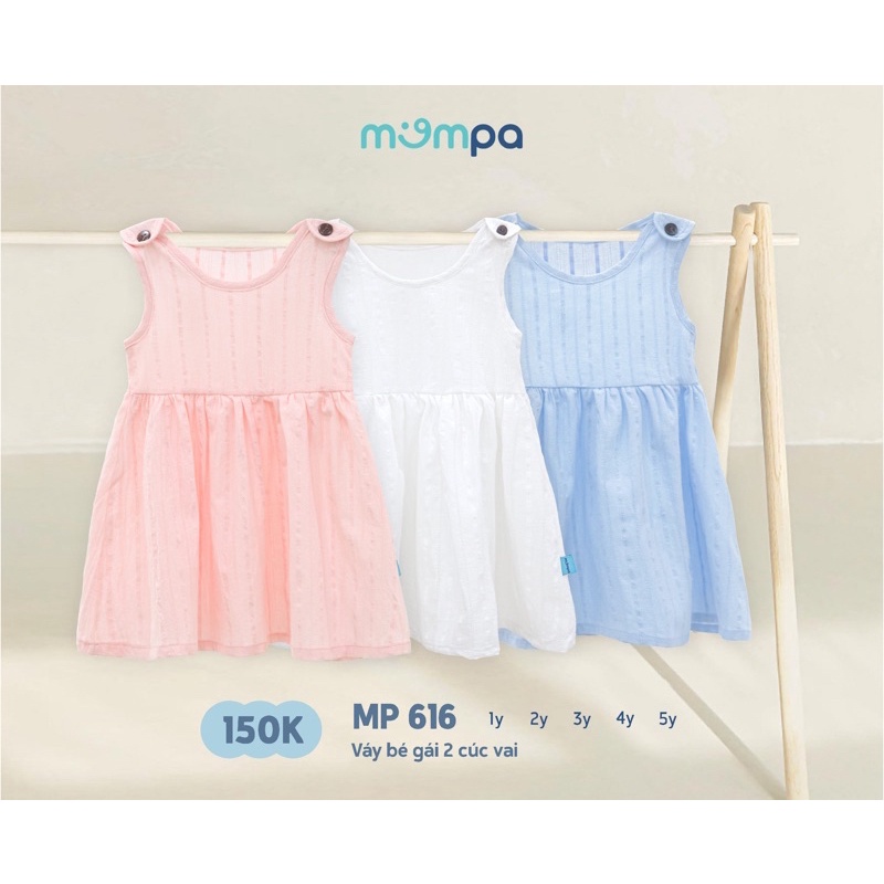 Đầm bé gái mompa