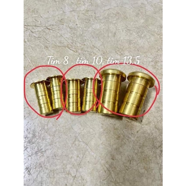 💪 Hố chốt đồng, Chân đồng clemon cho chốt cánh phụ lắp cửa nhôm hệ rất tiện lợi