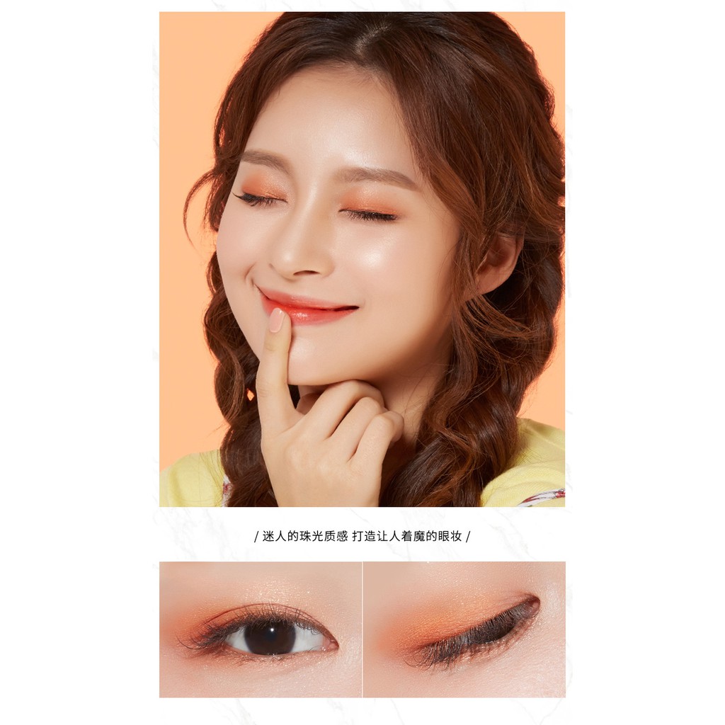 (New) Bảng Phấn Mắt Lameila Coulour Geometry 12 ô Vỏ Trắng Hàng Nội Địa Trung