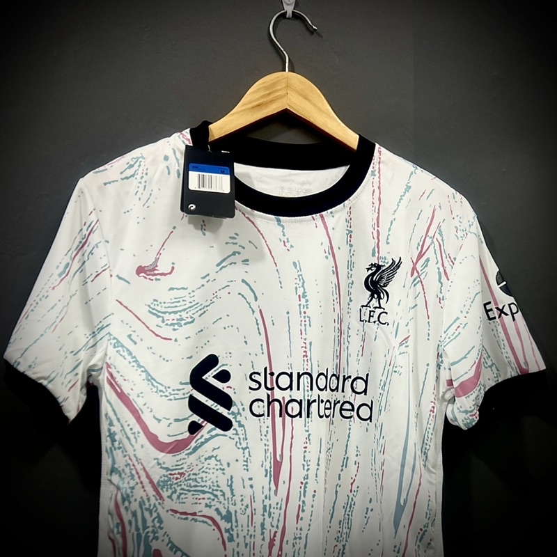 CLB Liverpool sân khách mẫu 2023_Bộ quần áo đá banh hàng cao cấp