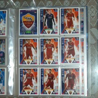 Thẻ match attax champion league 18/19