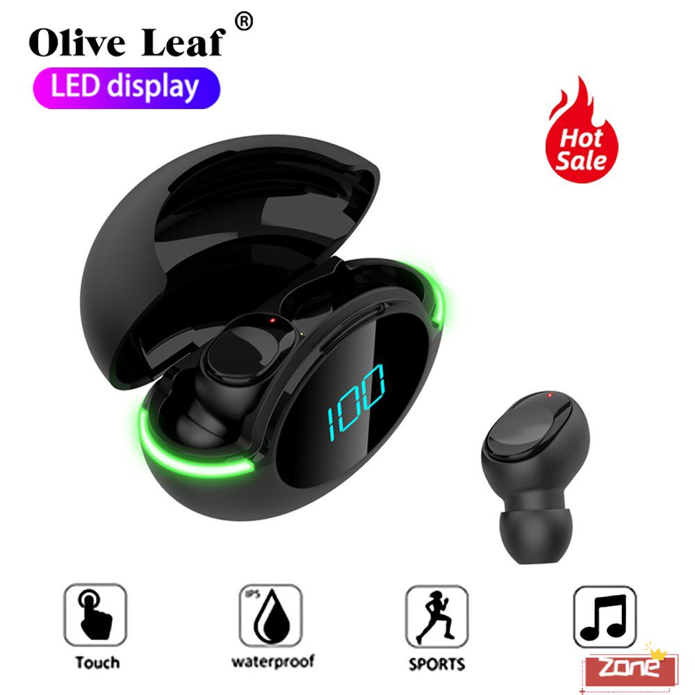 ✨Có Sẵn✨Y80 TWS Âm Nhạc Bluetooth Tai Nghe Không Dây Tai Nghe Loại Bỏ Tiếng Ồn Micro Tai Nghe Nhét Tai Xiaomi Huawei iPhone 'Vùng
