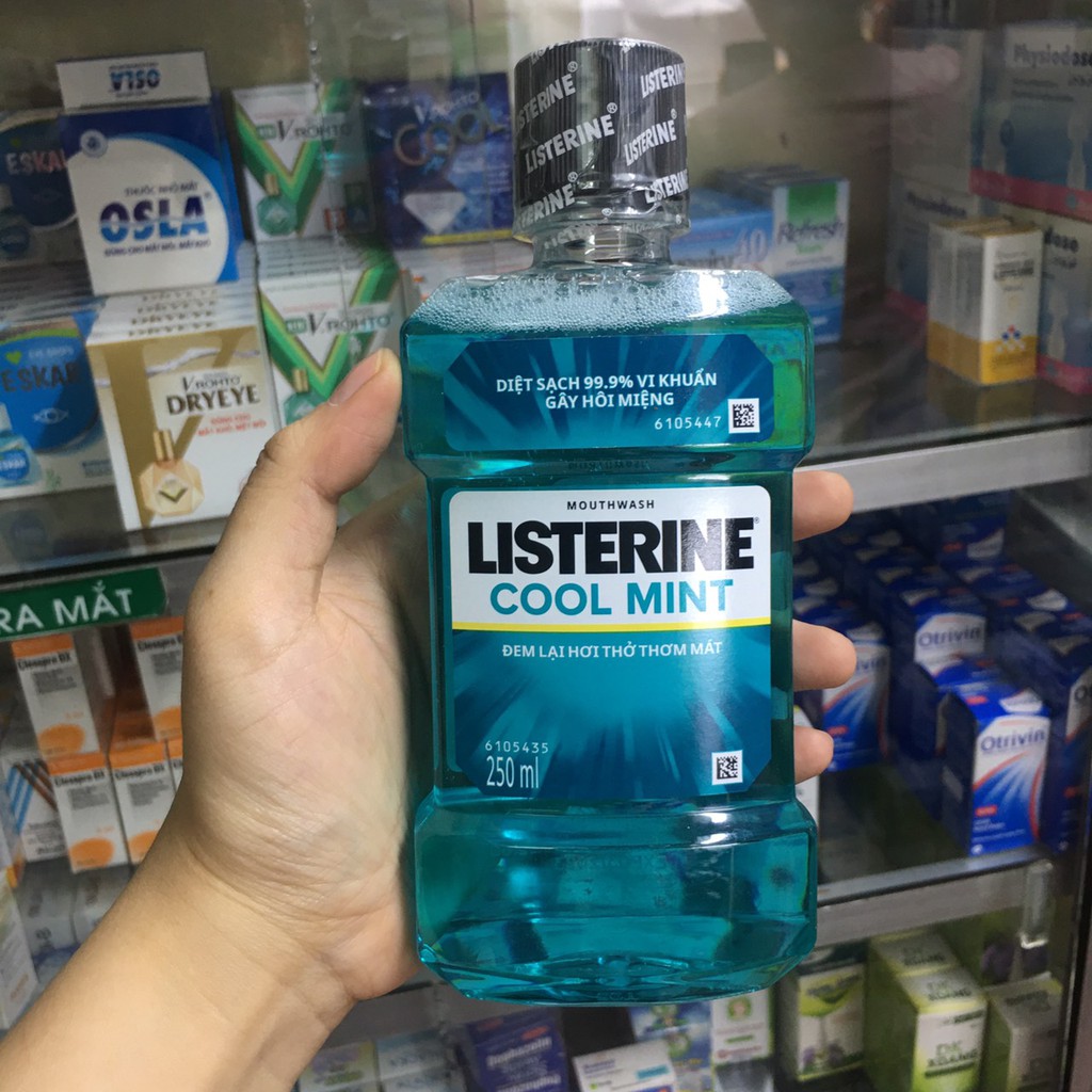 nước súc miệng Listerin 250ml