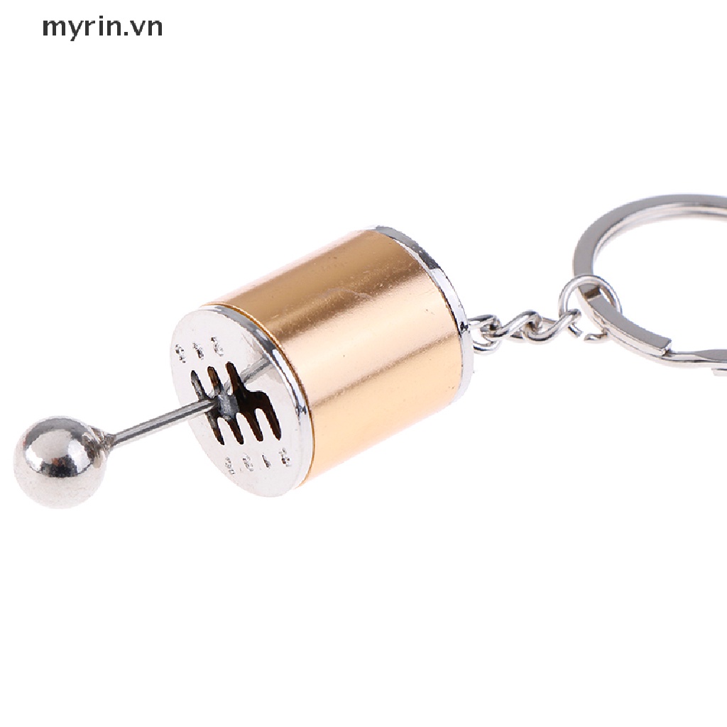 1 Móc Khóa Hình Cần Gạt Số Xe Hơi Bằng Kim Loại