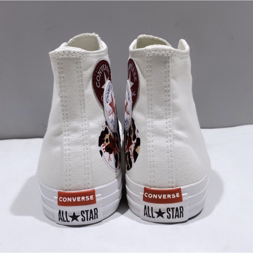 GIÀY CONVERSE: Chuck Taylor All Star Twisted Classic Logo Play ĐỎ, TRẮNG, XANH DƯƠNG