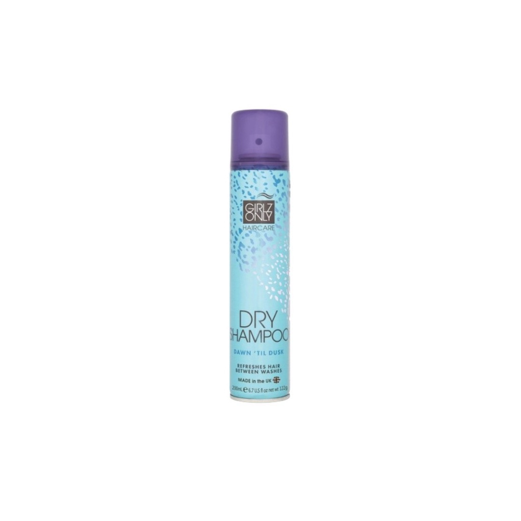 Dầu Gội Khô Girlz Only Party Nights / Dawn 'Til Dusk / Dazzling Volume / No Residue Nude 200ml