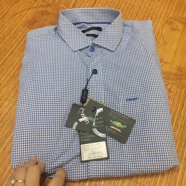 Pass áo sơmi nam OWEN mới nguyên tag size 41 mua mới 490k pass nhanh 350k