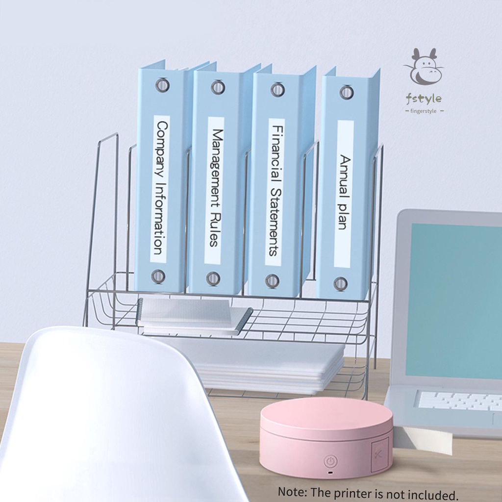 Cuộn băng keo giấy in tên/ mã vạch chống nước/ chống dầu L1 mini BT