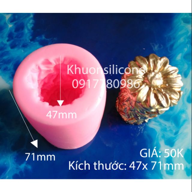 Khuôn nến silicone