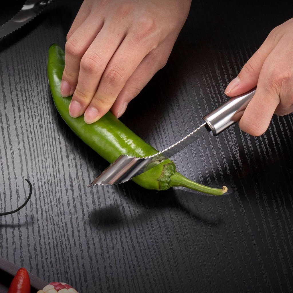 Dụng Cụ Lấy Lõi Ớt AUGUSTINA Bằng Thép Không Gỉ