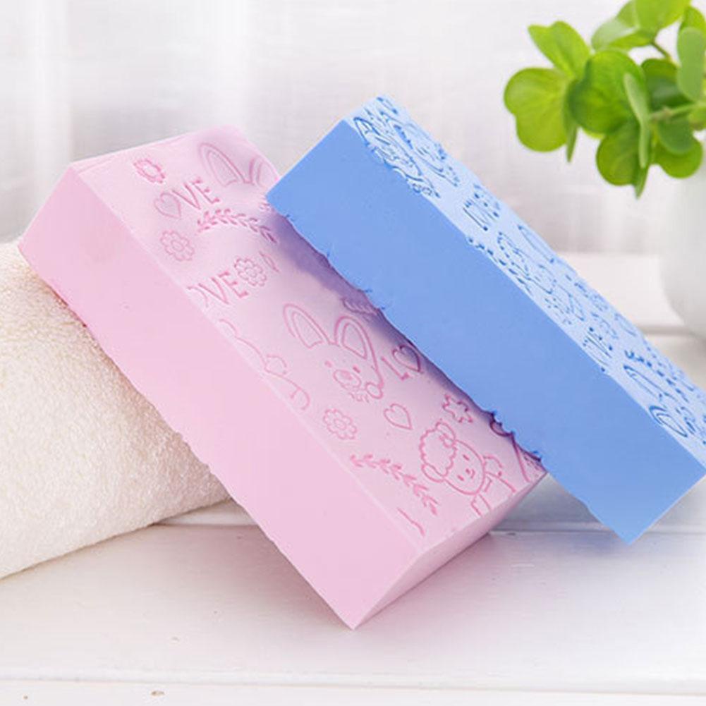 [Hàng mới về] Bông tắm tẩy tế bào chết chăm sóc da họa tiết hoạt hình M1Y2 Z1A1
