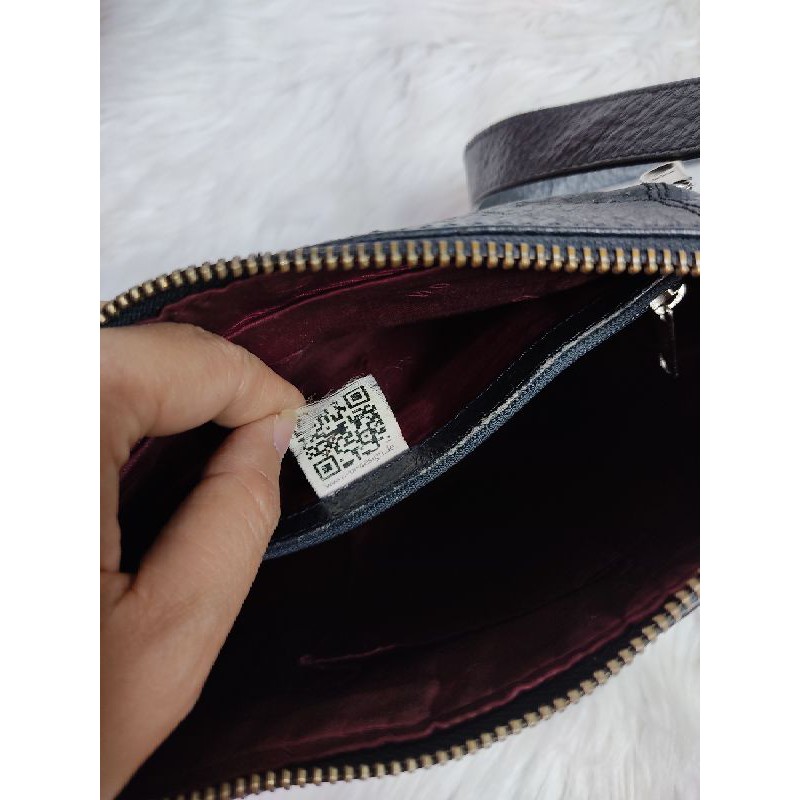 Túi da thật đeo chéo