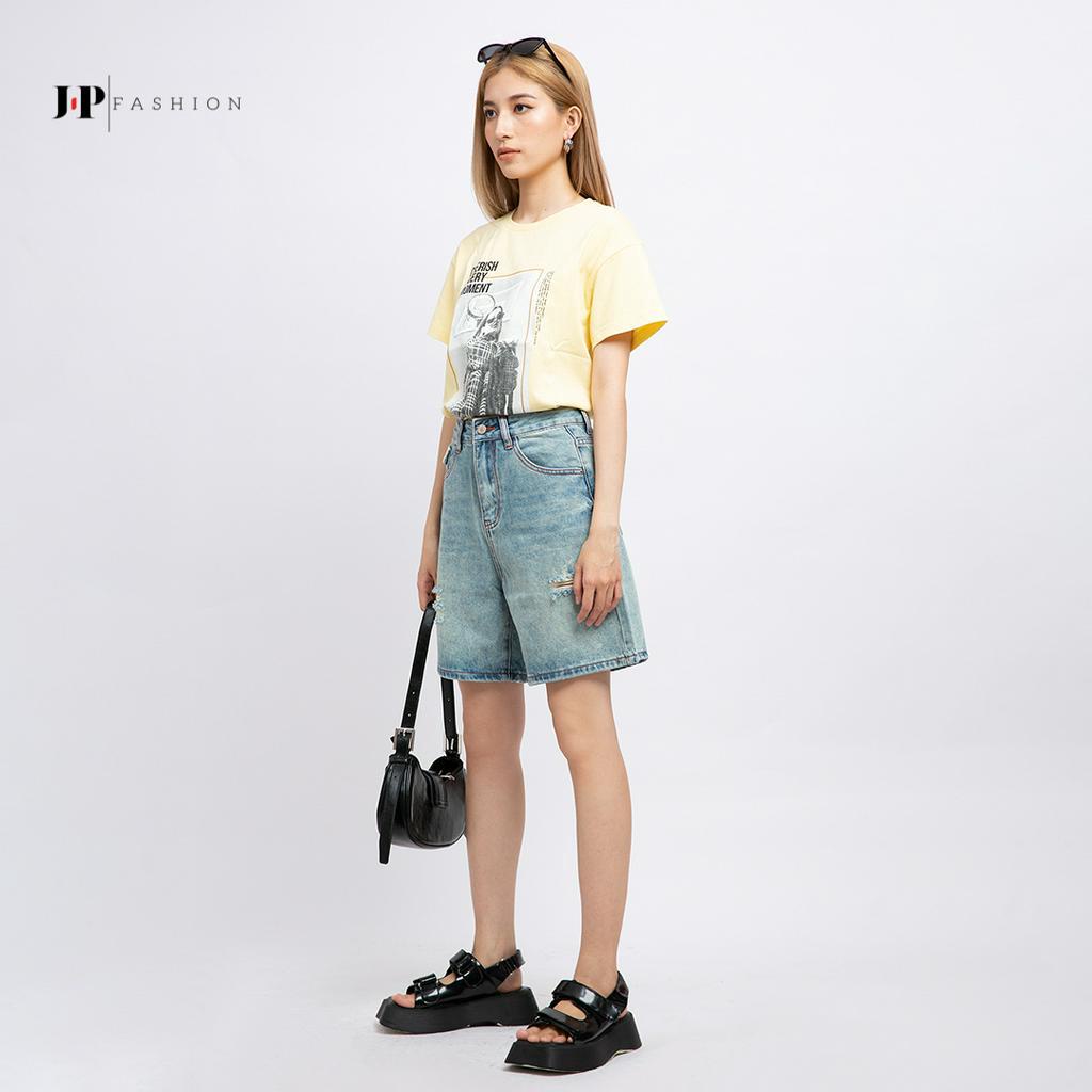 Quần Jeans Ngố Nữ J-P Fashion 10408537 CT5