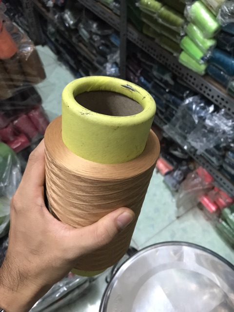 Tơ vắt sổ màu da 150D - mã 34