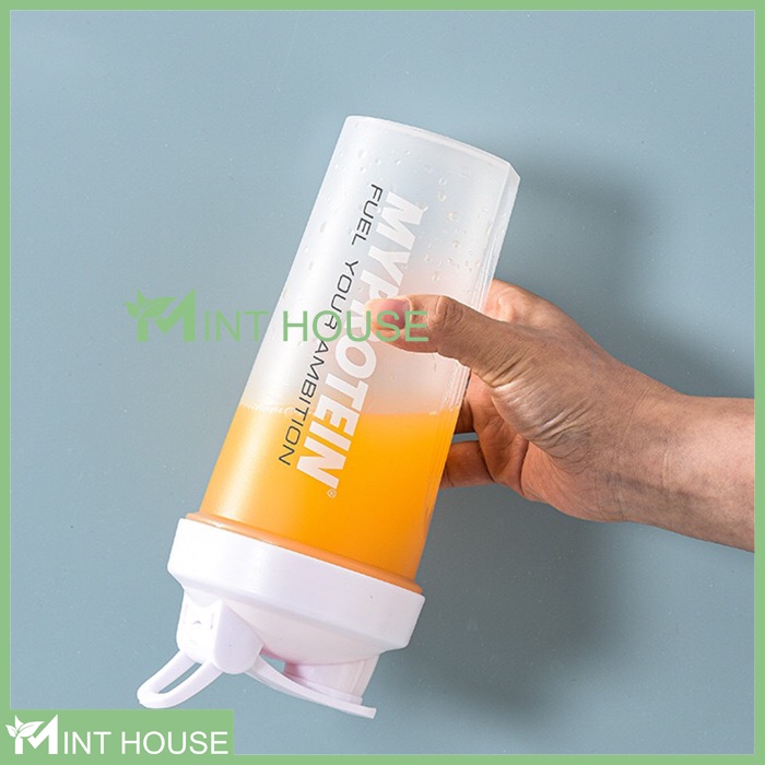 Bình lắc bình tập gym Shake bottle Myprotein
