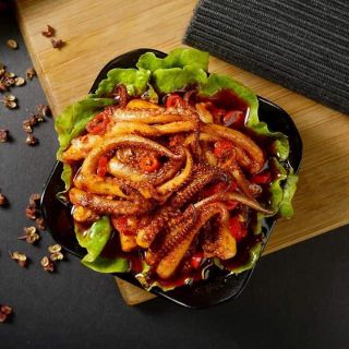 Râu Mực Cay 💖 Cá Cay 💖 Thịt Cay 💖 Cổ Vịt