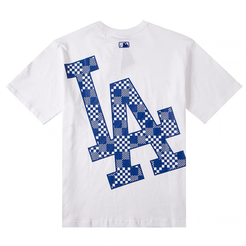 Mlb Áo Thun cotton Ngắn Tay In Họa Tiết Thời Trang Cho Nam Và Nữ