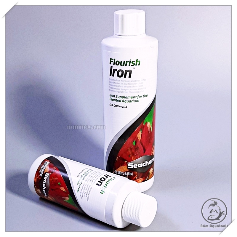 Seachem Flourish Iron | Phân Nước Bổ Sung Sắt - Kích Đỏ Cho Cây Thuỷ Sinh
