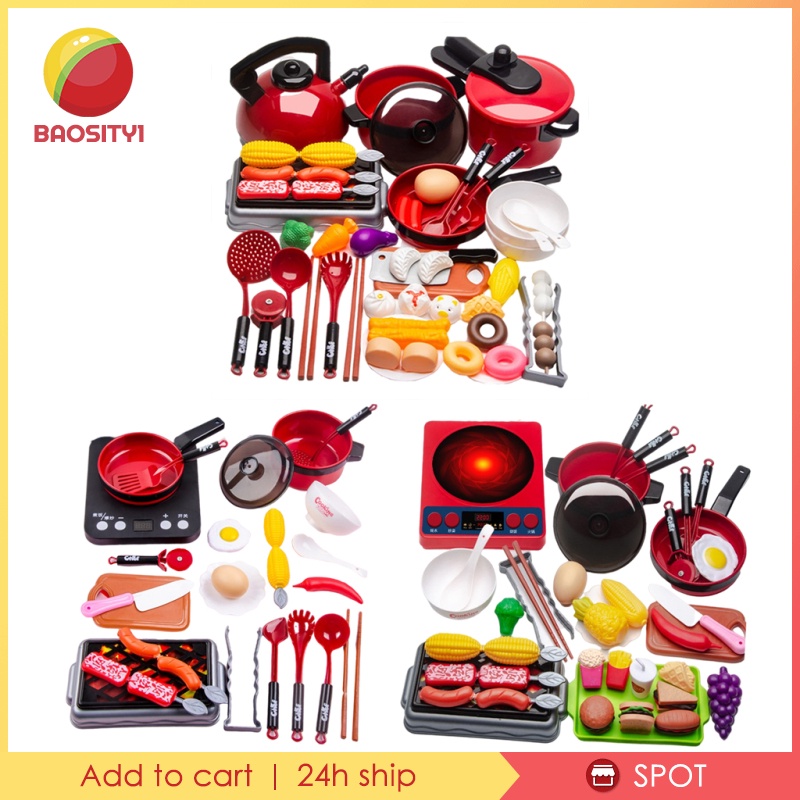 ✨Hàng sẵn sàng✨Bộ đồ chơi giả nấu ăn vui nhộn dành cho bé